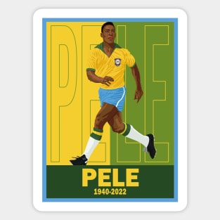 Pele Old Legend Sticker